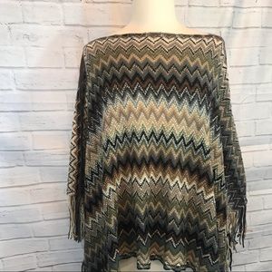 Sweater poncho